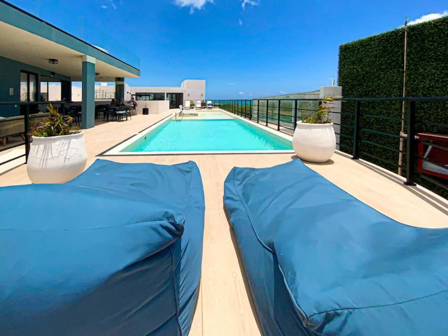Beautiful + Luxury + Ocean View + Pool Apartment ปลายาเดลการ์เมน ภายนอก รูปภาพ