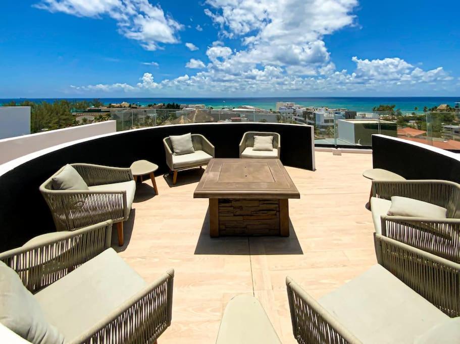 Beautiful + Luxury + Ocean View + Pool Apartment ปลายาเดลการ์เมน ภายนอก รูปภาพ