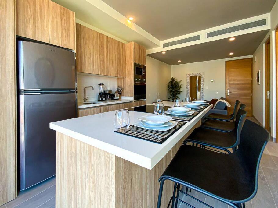 Beautiful + Luxury + Ocean View + Pool Apartment ปลายาเดลการ์เมน ภายนอก รูปภาพ
