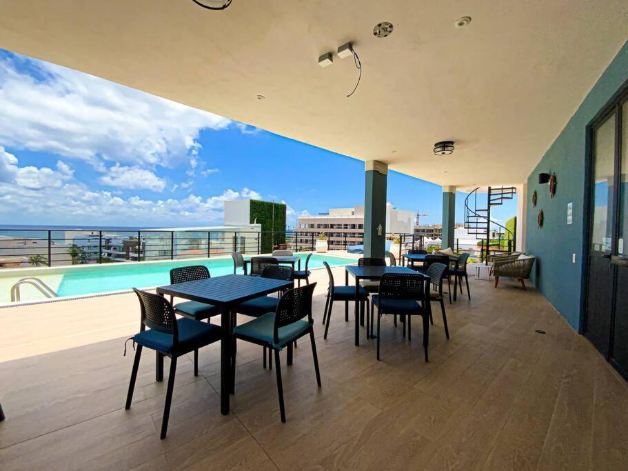 Beautiful + Luxury + Ocean View + Pool Apartment ปลายาเดลการ์เมน ภายนอก รูปภาพ