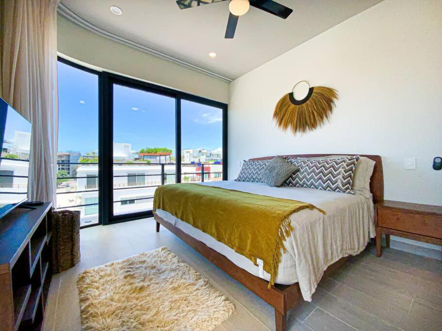Beautiful + Luxury + Ocean View + Pool Apartment ปลายาเดลการ์เมน ภายนอก รูปภาพ
